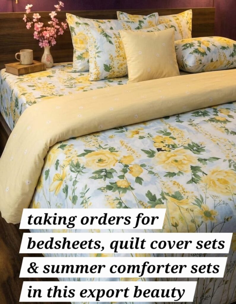 Export Cotton Bedsheet