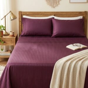 STRIPE SATIN